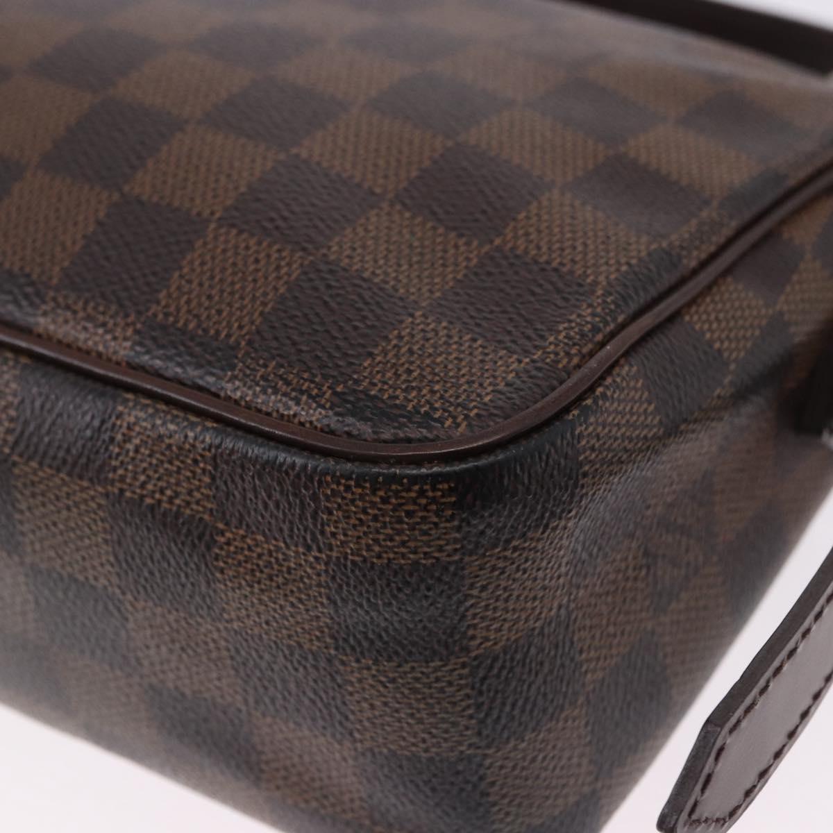 LOUIS VUITTON Damier Ebene Ravello GM Shoulder Bag N60006 LV Auth BA14431
