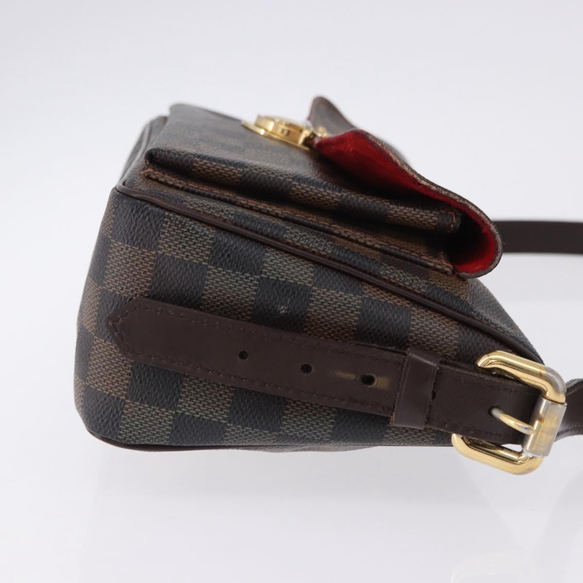 LOUIS VUITTON Damier Ebene Ravello GM Shoulder Bag N60006 LV Auth BA14431