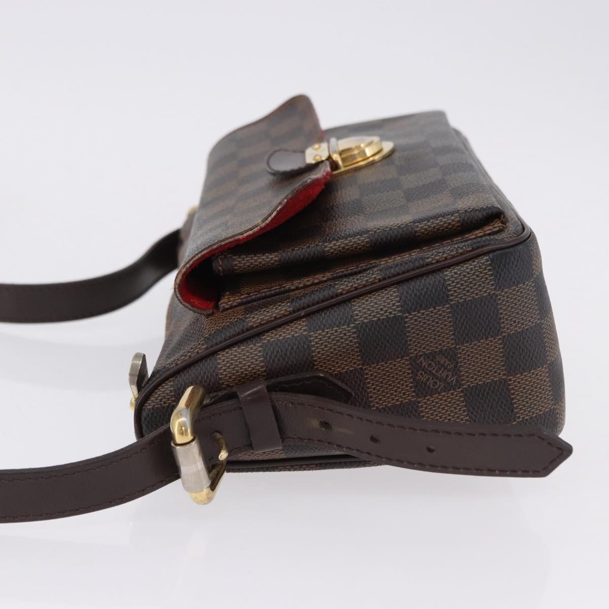 LOUIS VUITTON Damier Ebene Ravello GM Shoulder Bag N60006 LV Auth BA14431