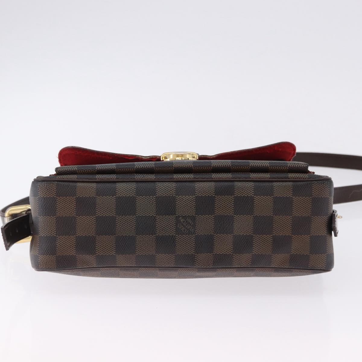 LOUIS VUITTON Damier Ebene Ravello GM Shoulder Bag N60006 LV Auth BA14431