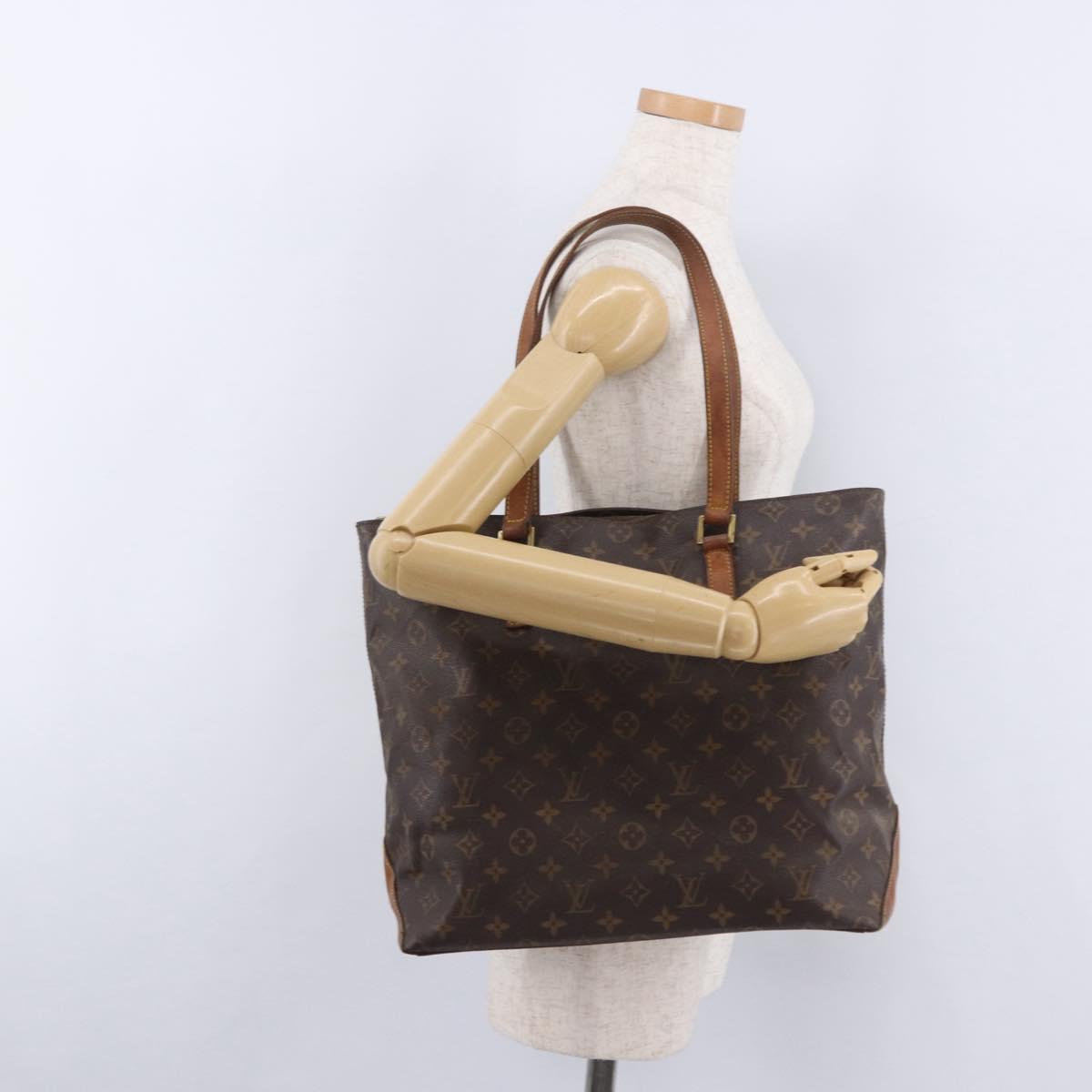 LOUIS VUITTON Monogram Cabas Mezzo Tote Bag M51151 LV Auth BA14433