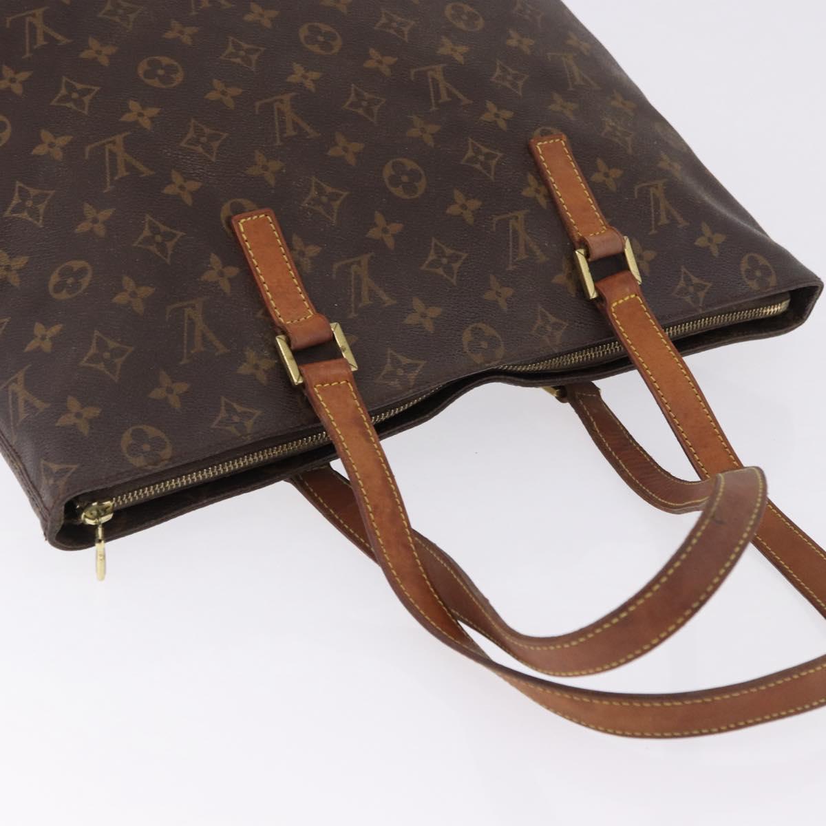LOUIS VUITTON Monogram Cabas Mezzo Tote Bag M51151 LV Auth BA14433