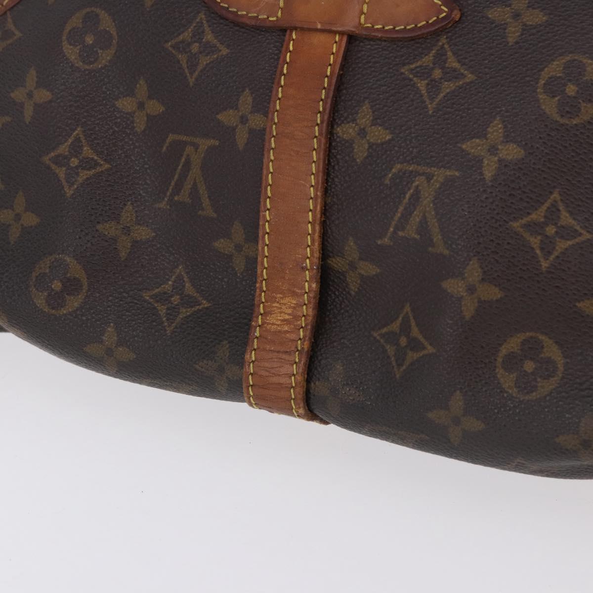 LOUIS VUITTON Monogram Saumur 30 Shoulder Bag M42256 LV Auth BA14441