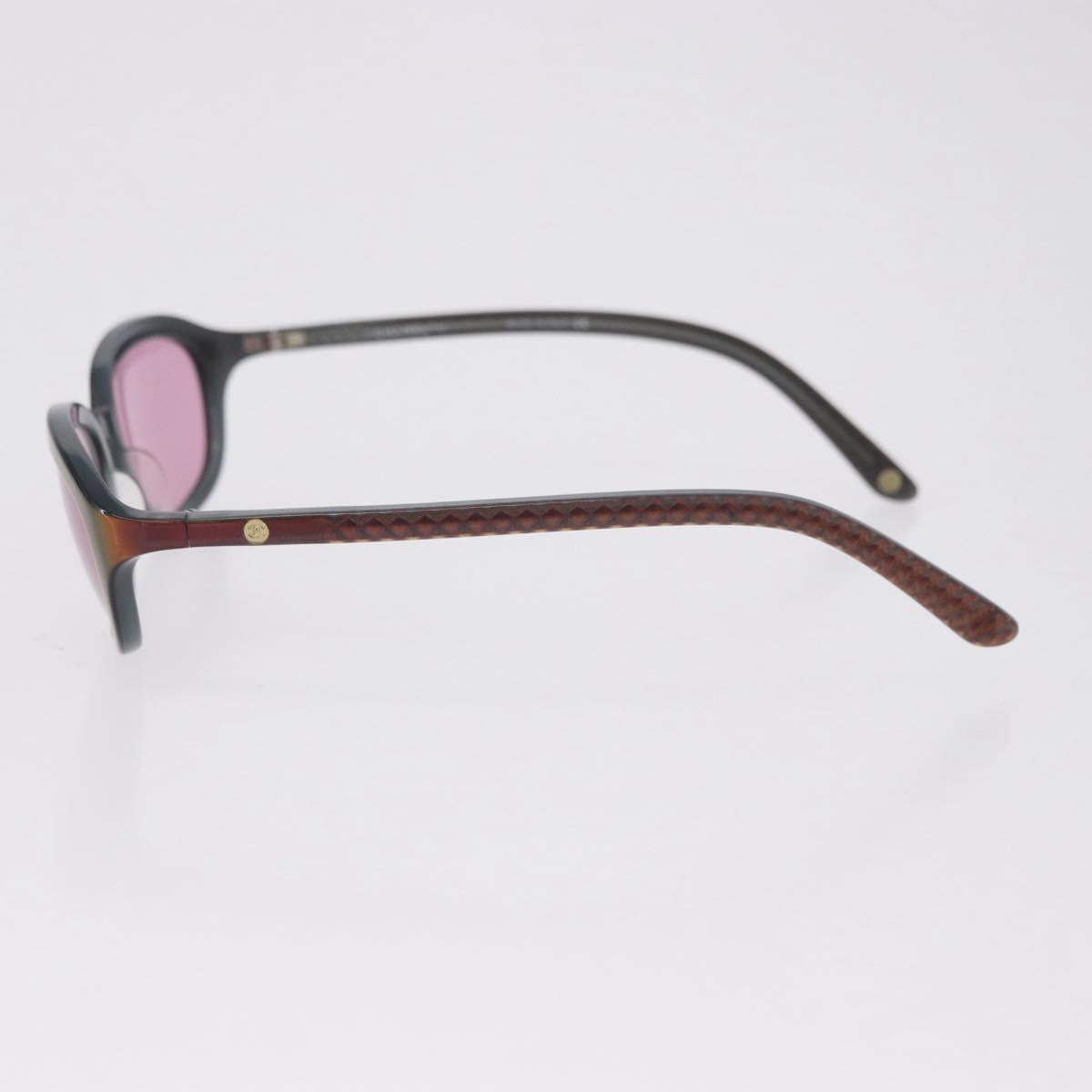 CHANEL Sunglasses plastic Red CC Auth BA14445