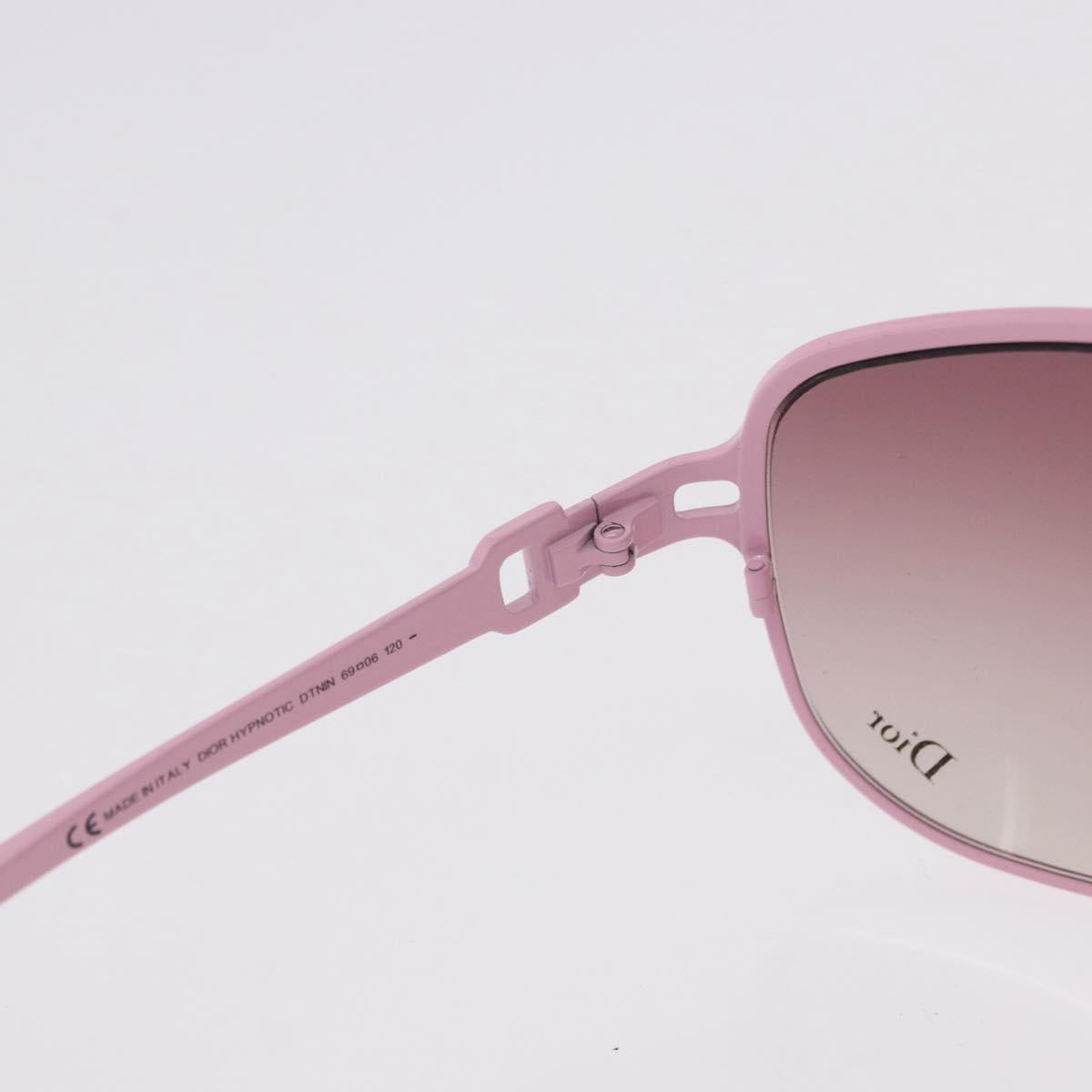 Christian Dior Sunglasses plastic Pink Auth BA14446A