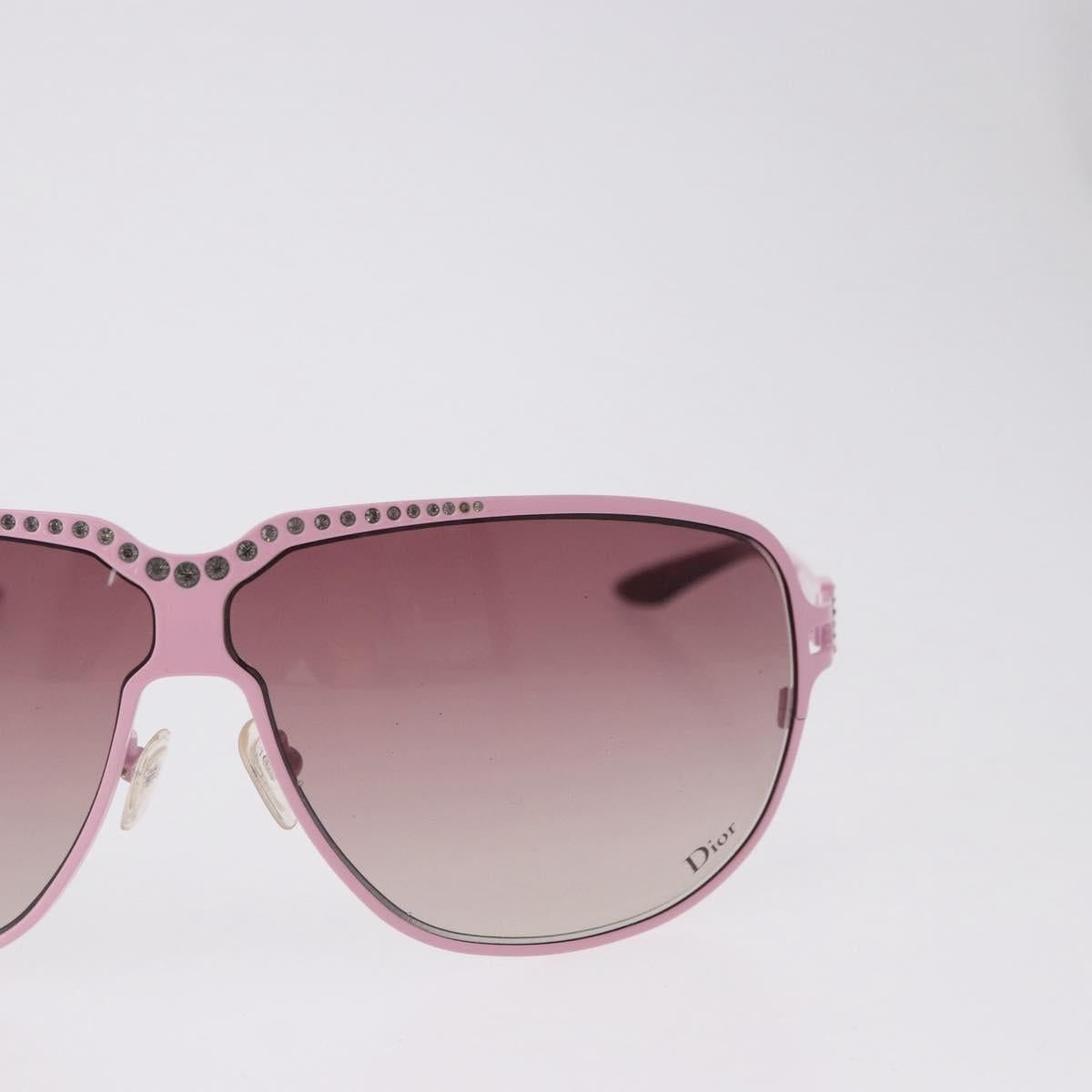 Christian Dior Sunglasses plastic Pink Auth BA14446A