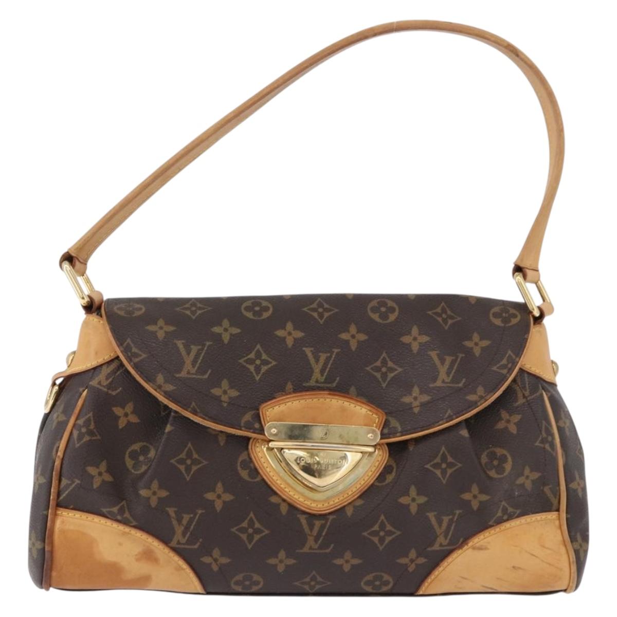 LOUIS VUITTON Monogram Beverly MM Shoulder Bag M40121 LV Auth BA14460