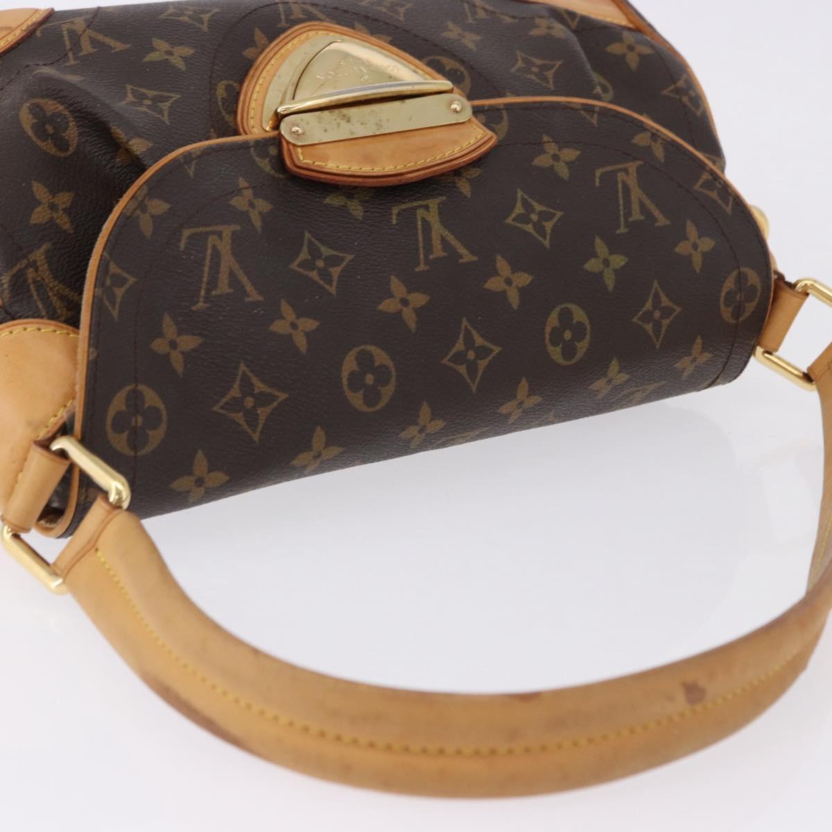 LOUIS VUITTON Monogram Beverly MM Shoulder Bag M40121 LV Auth BA14460