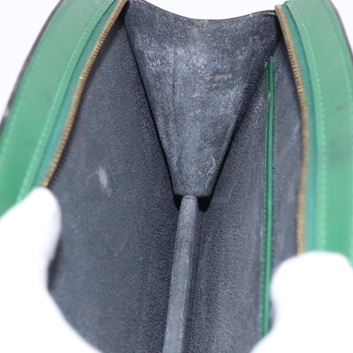 LOUIS VUITTON Epi Trousse Crete Pouch Green M48404 LV Auth BA14465