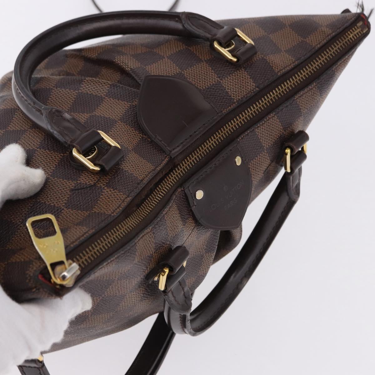LOUIS VUITTON Damier Ebene Sienna PM Shoulder Bag N41545 LV Auth BA14466