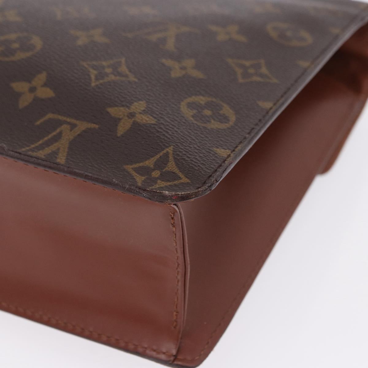LOUIS VUITTON Monogram Monceau 28 Hand Bag M51185 LV Auth BA14467
