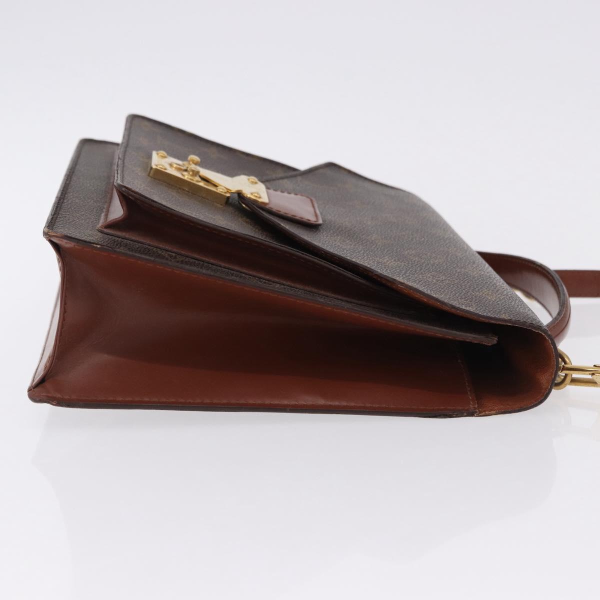 LOUIS VUITTON Monogram Monceau 28 Hand Bag M51185 LV Auth BA14467