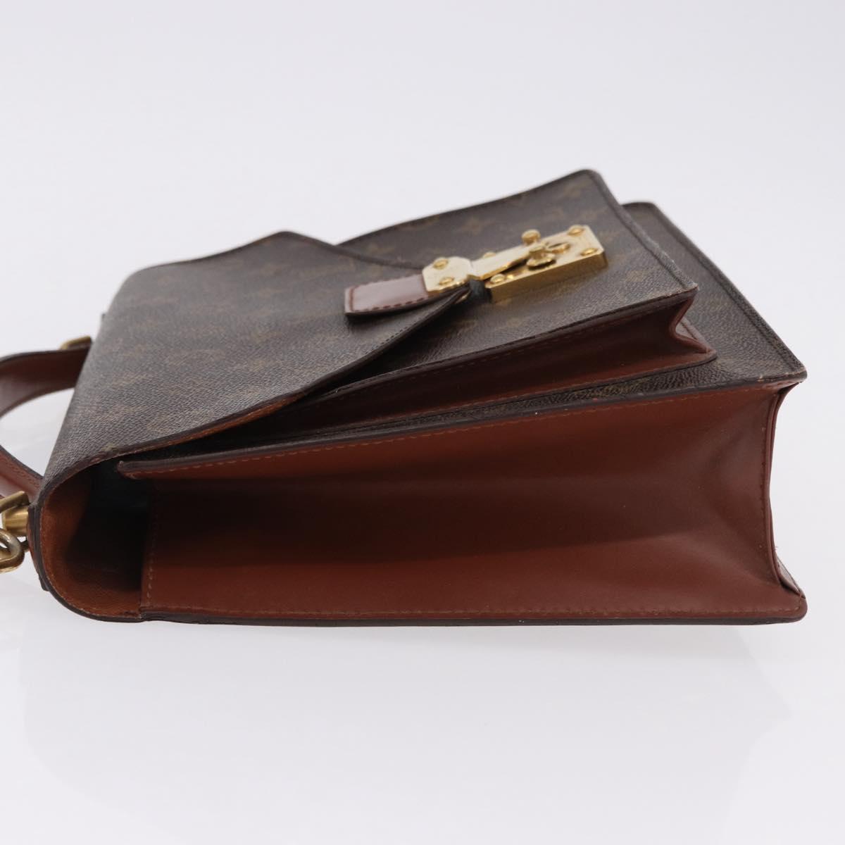 LOUIS VUITTON Monogram Monceau 28 Hand Bag M51185 LV Auth BA14467