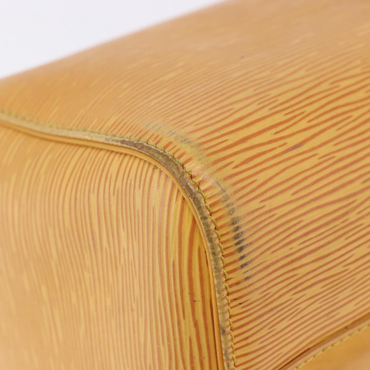 LOUIS VUITTON Epi Speedy 25 Hand Bag Tassili Yellow M43019 LV Auth BA14474