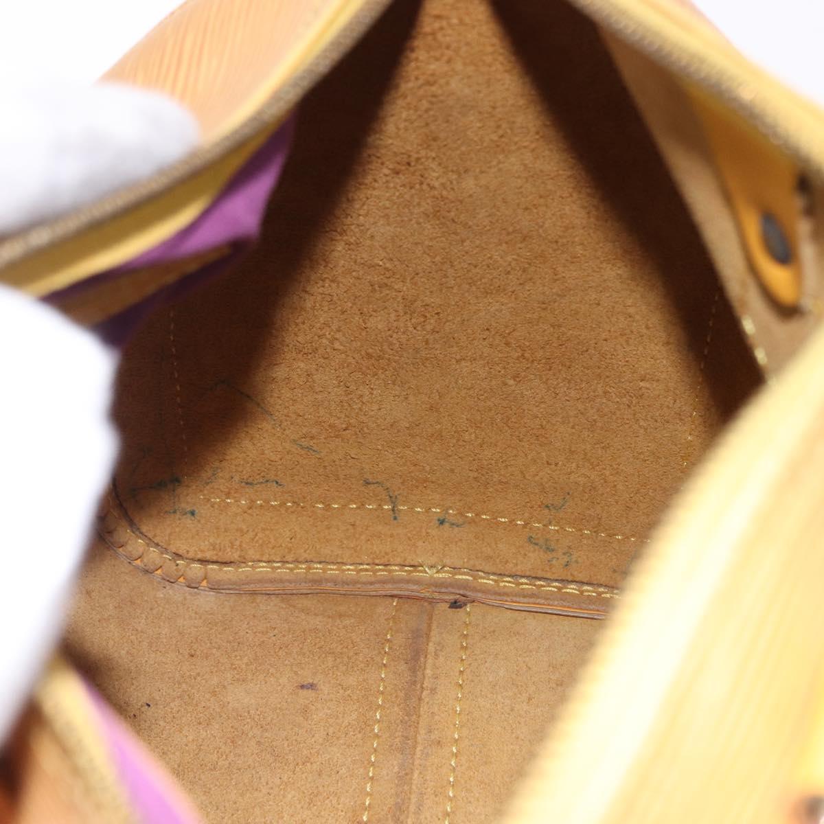 LOUIS VUITTON Epi Speedy 25 Hand Bag Tassili Yellow M43019 LV Auth BA14474