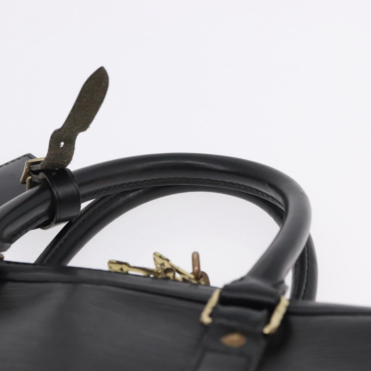 LOUIS VUITTON Epi Porte Documents Voyage Business Bag Black M40321 Auth BA14478