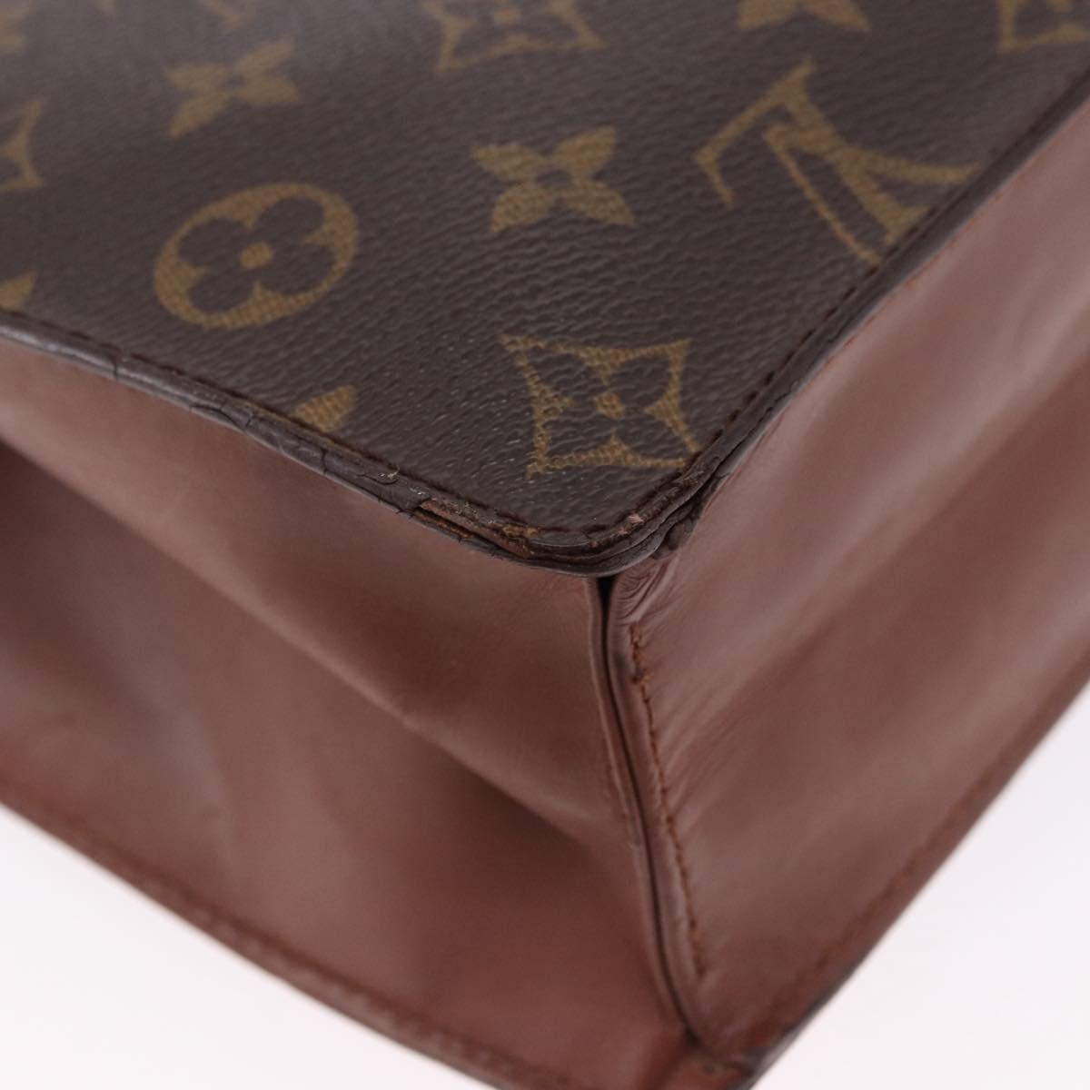 LOUIS VUITTON Monogram Monceau 28 Hand Bag M51185 LV Auth BA14480