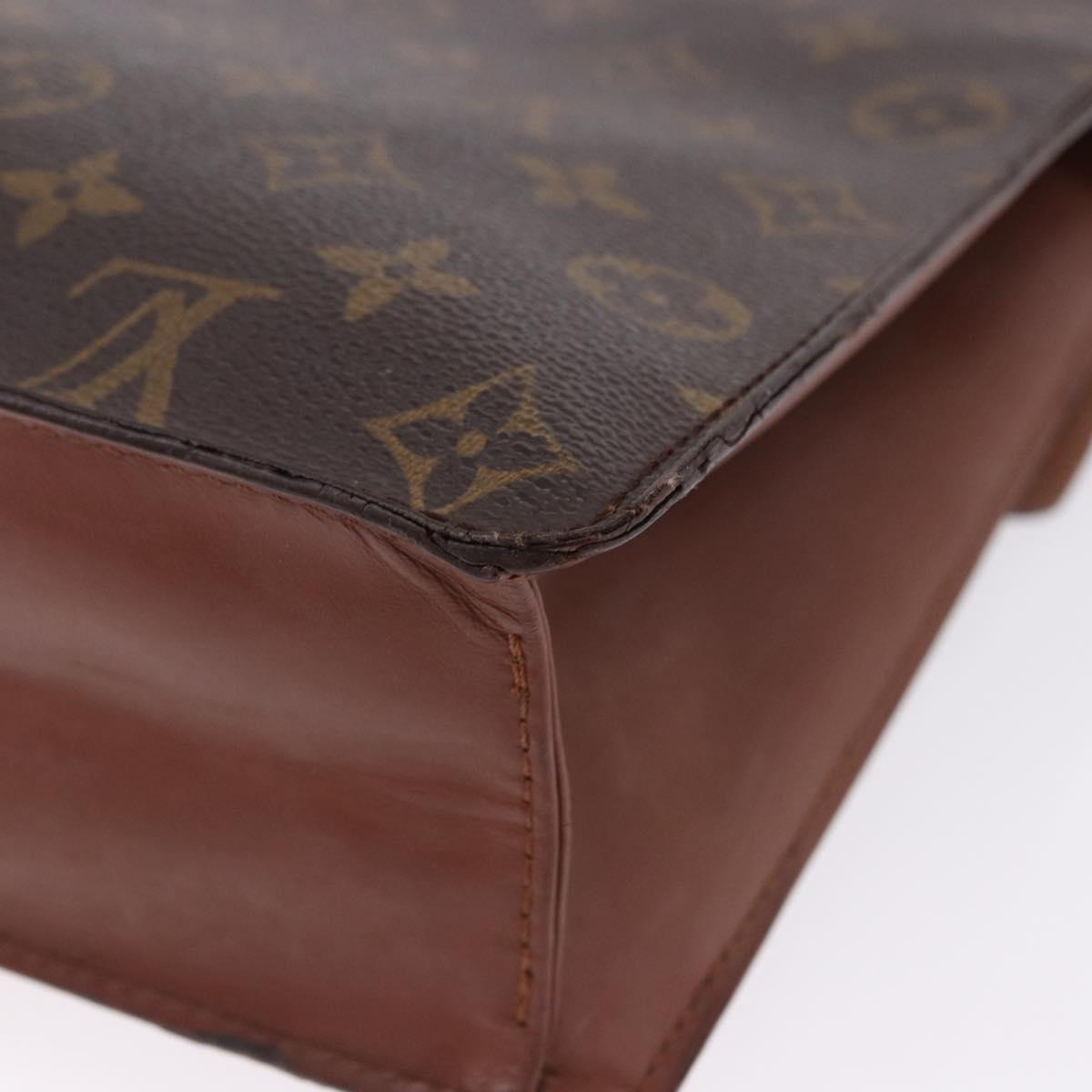 LOUIS VUITTON Monogram Monceau 28 Hand Bag M51185 LV Auth BA14480