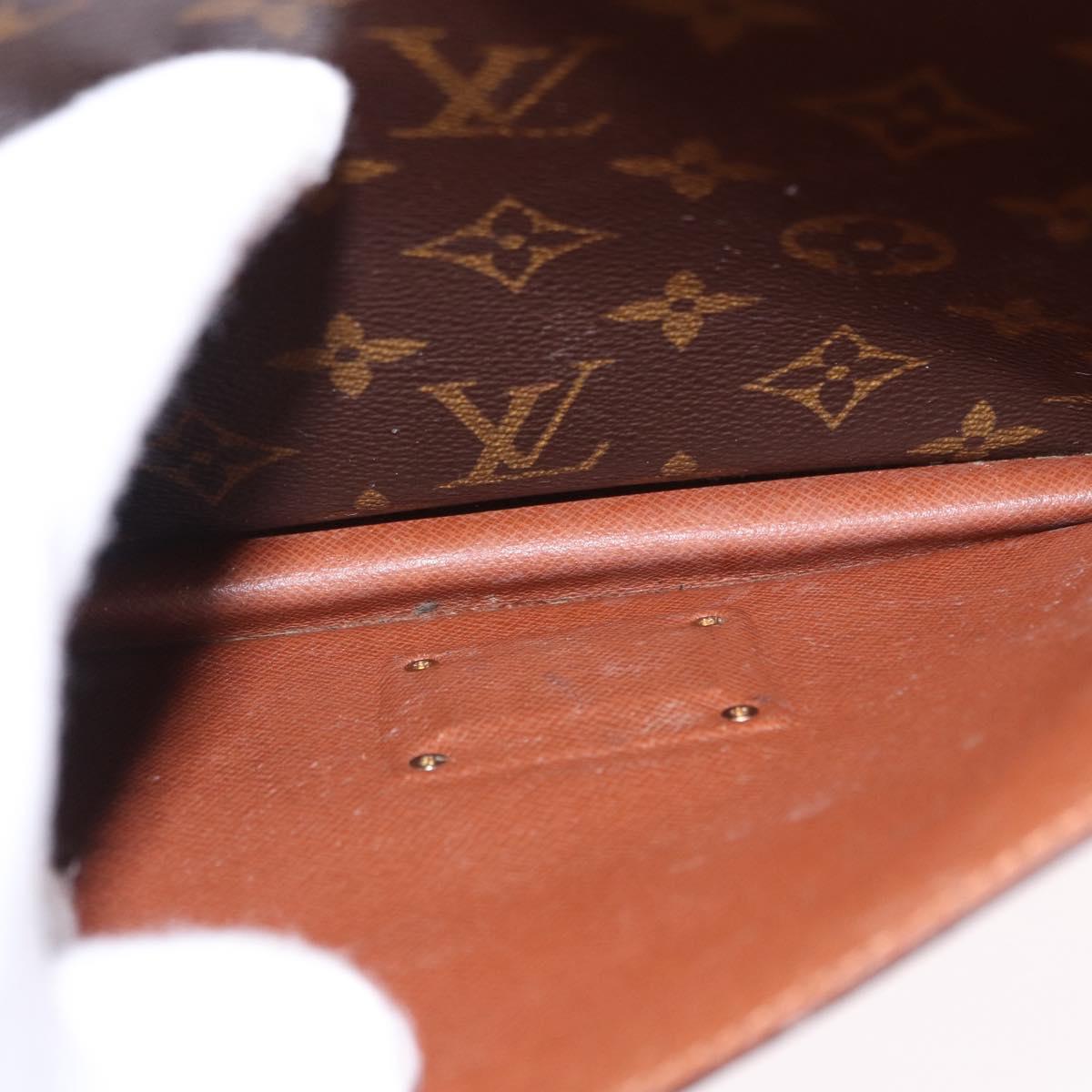 LOUIS VUITTON Monogram Monceau 28 Hand Bag M51185 LV Auth BA14480
