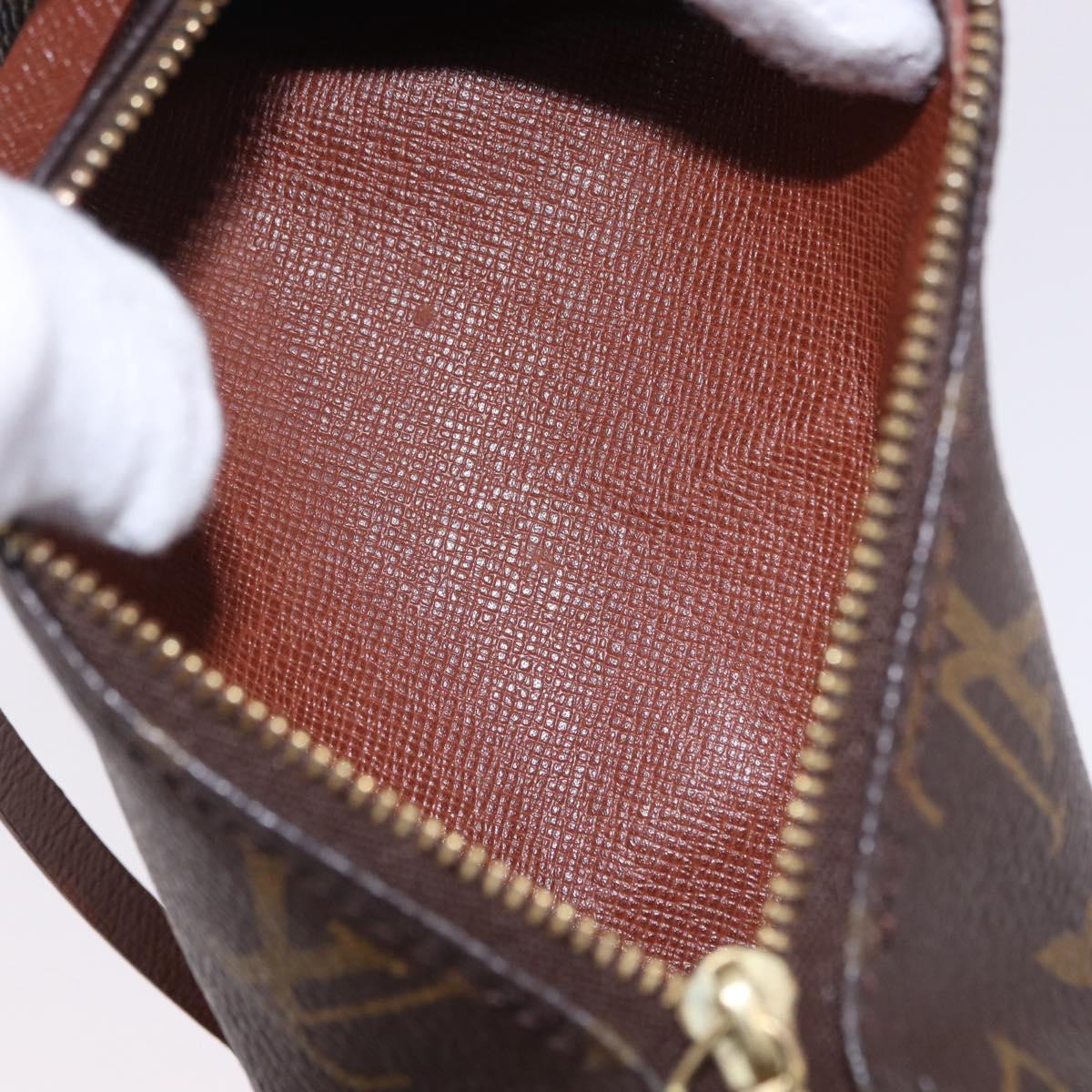 LOUIS VUITTON Monogram Papillon Pouch LV Auth BA14481