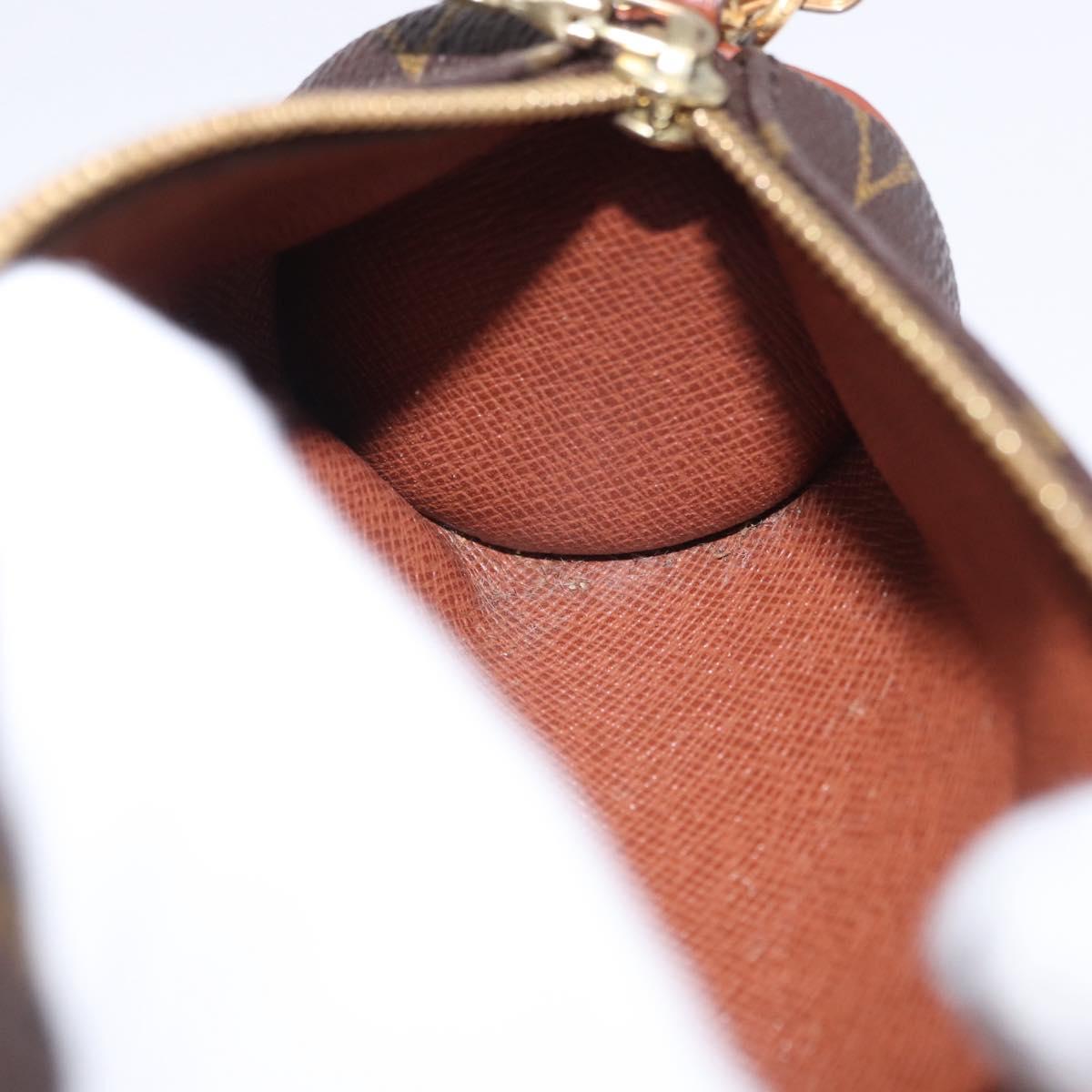 LOUIS VUITTON Monogram Papillon Pouch LV Auth BA14481