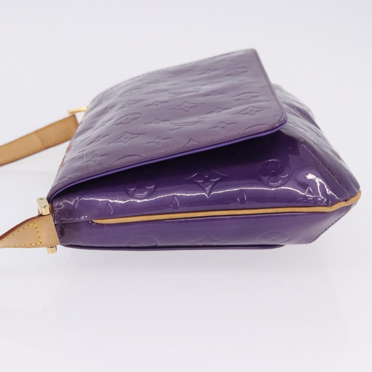 LOUIS VUITTON Monogram Vernis Thompson Street Purple Viole M91095 Auth BA14487