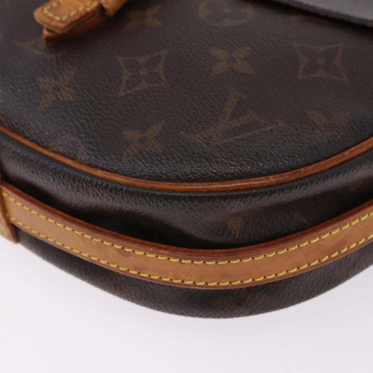 LOUIS VUITTON Monogram Jeune Fille PM Shoulder Bag M51227 LV Auth BA14495