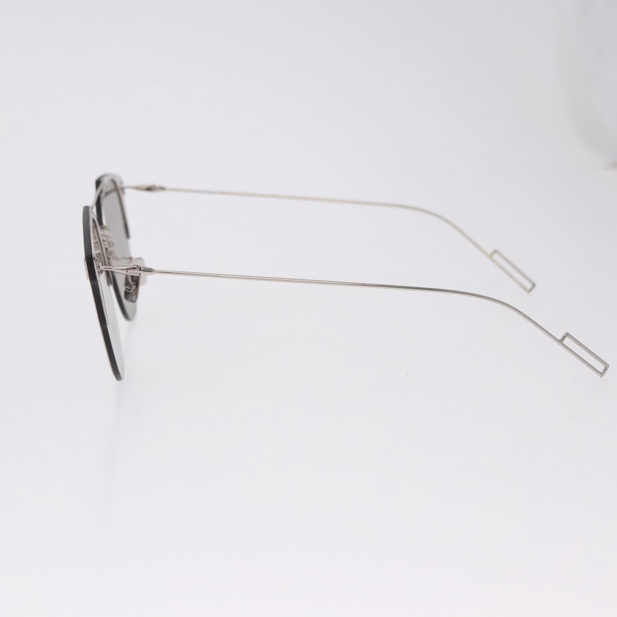 Christian Dior DIOR HOMME Sunglasses metal Silver Auth BA14496