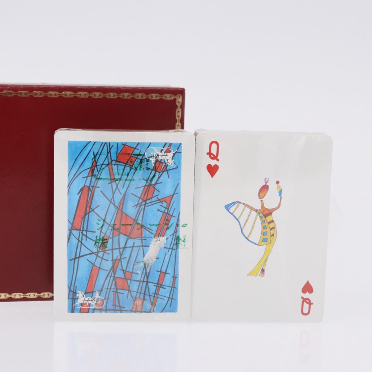 CELINE Playing Cards Paper Multicolor Auth BA14497