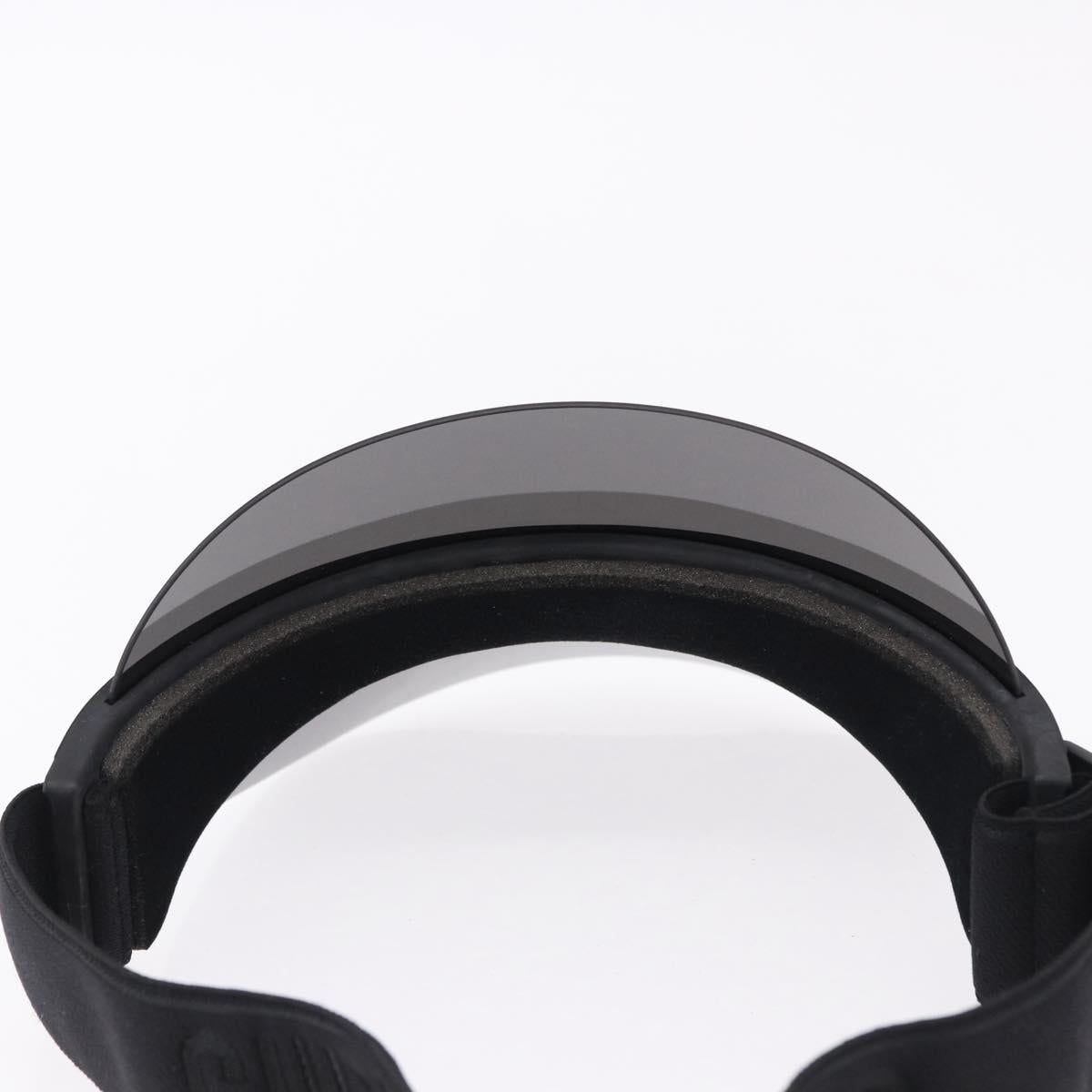 Christian Dior Sun Visor plastic Black Auth BA14500M