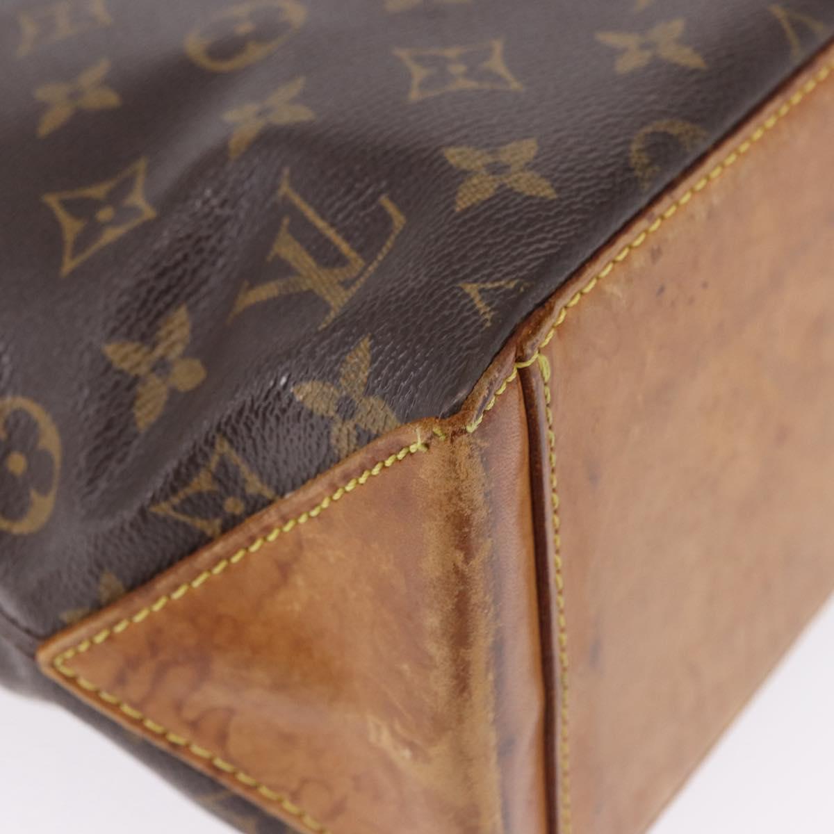 LOUIS VUITTON Monogram Cabas Piano Tote Bag M51148 LV Auth BA14505