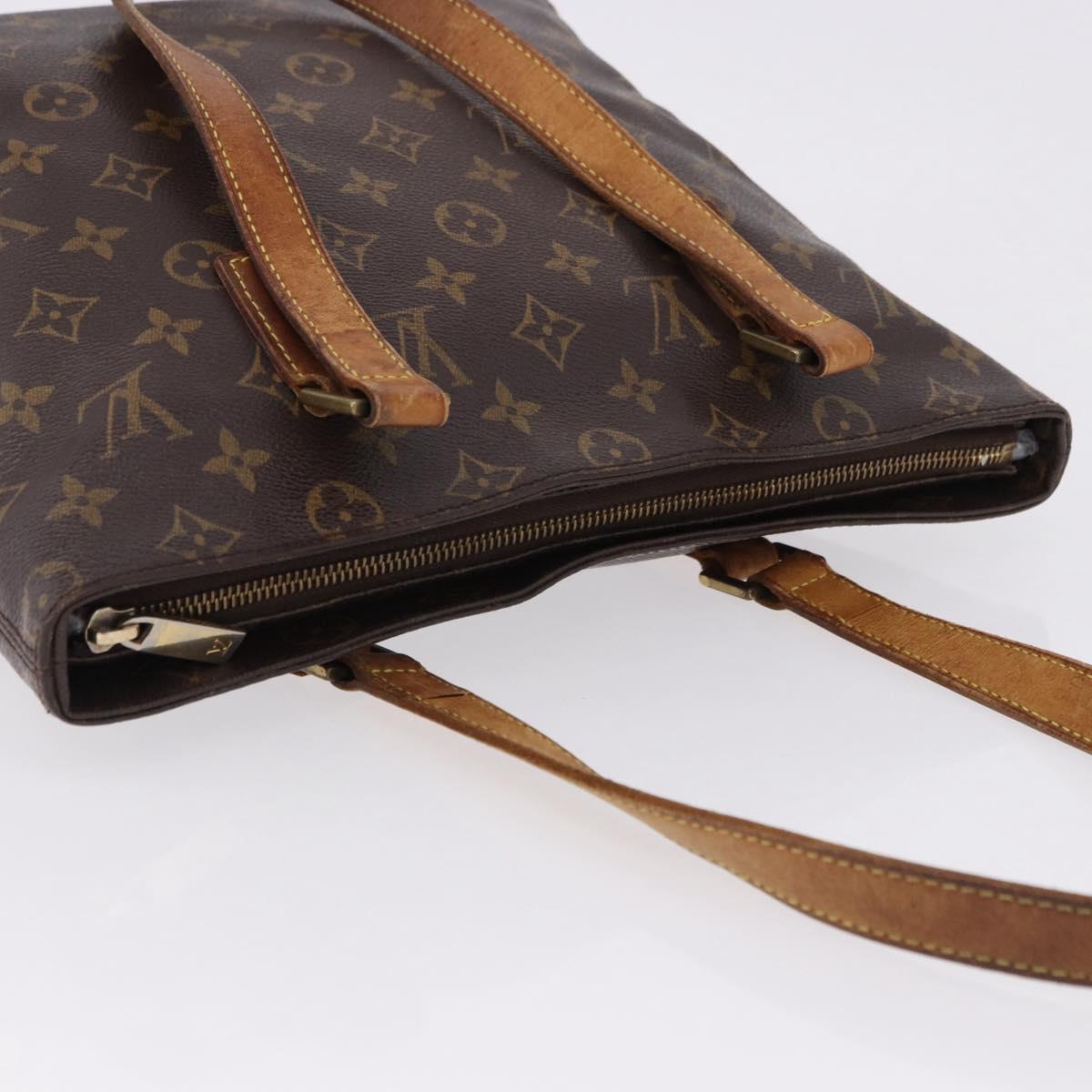 LOUIS VUITTON Monogram Cabas Piano Tote Bag M51148 LV Auth BA14505