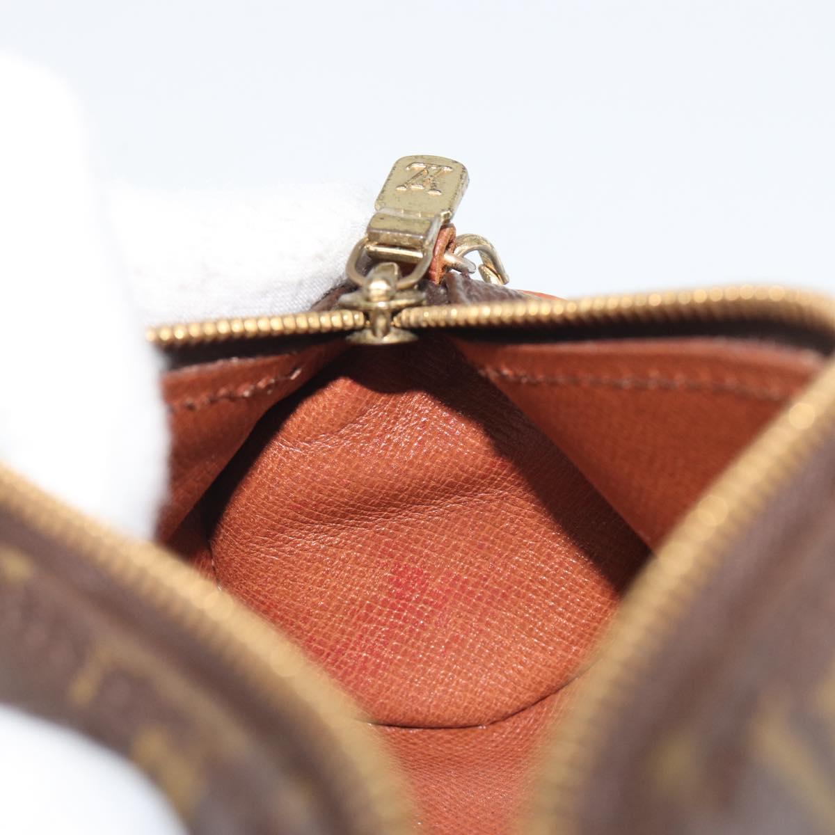 LOUIS VUITTON Monogram Papillon Pouch LV Auth BA14518