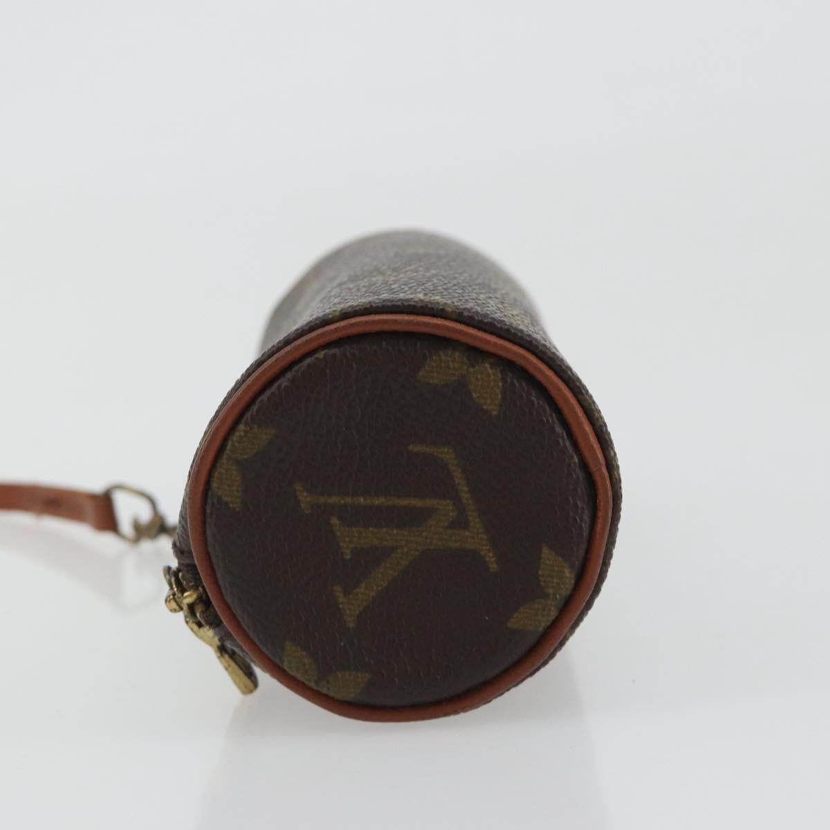 LOUIS VUITTON Monogram Papillon Pouch LV Auth BA14518