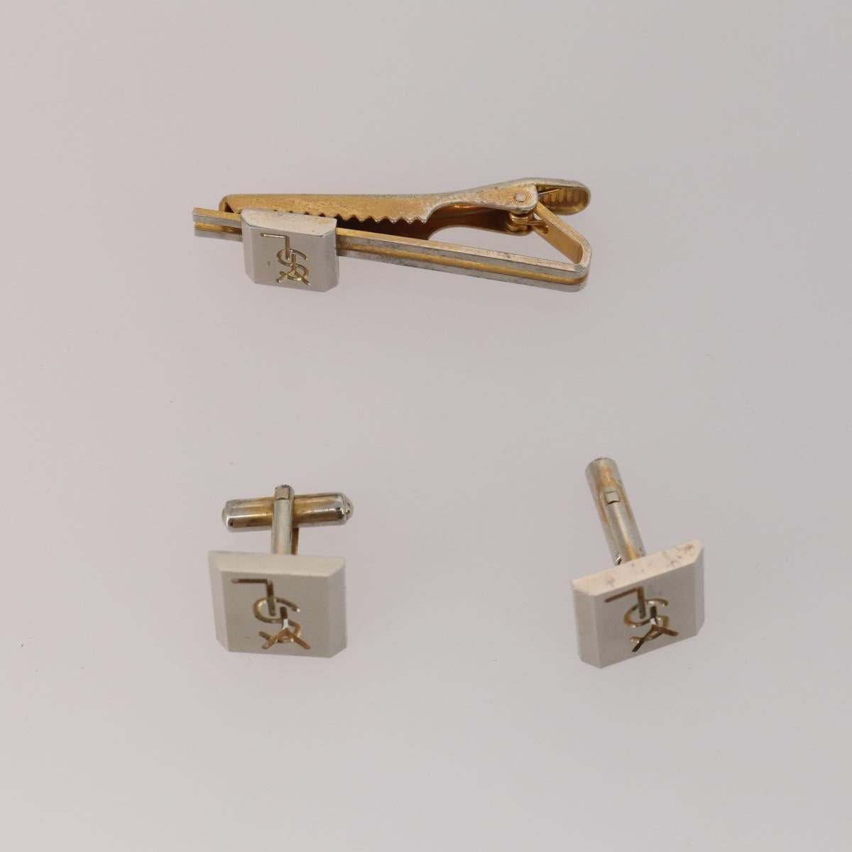 Burberrys Christian Dior Celine Saint Laurent Cuffs 10 Set Gold Auth BA14532