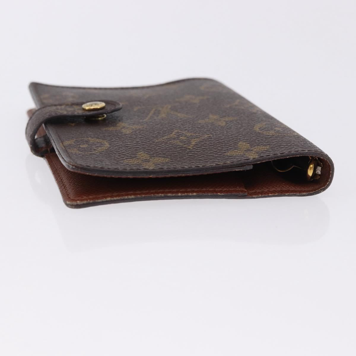 LOUIS VUITTON Monogram Agenda PM Day Planner Cover R20005 LV Auth BA14533