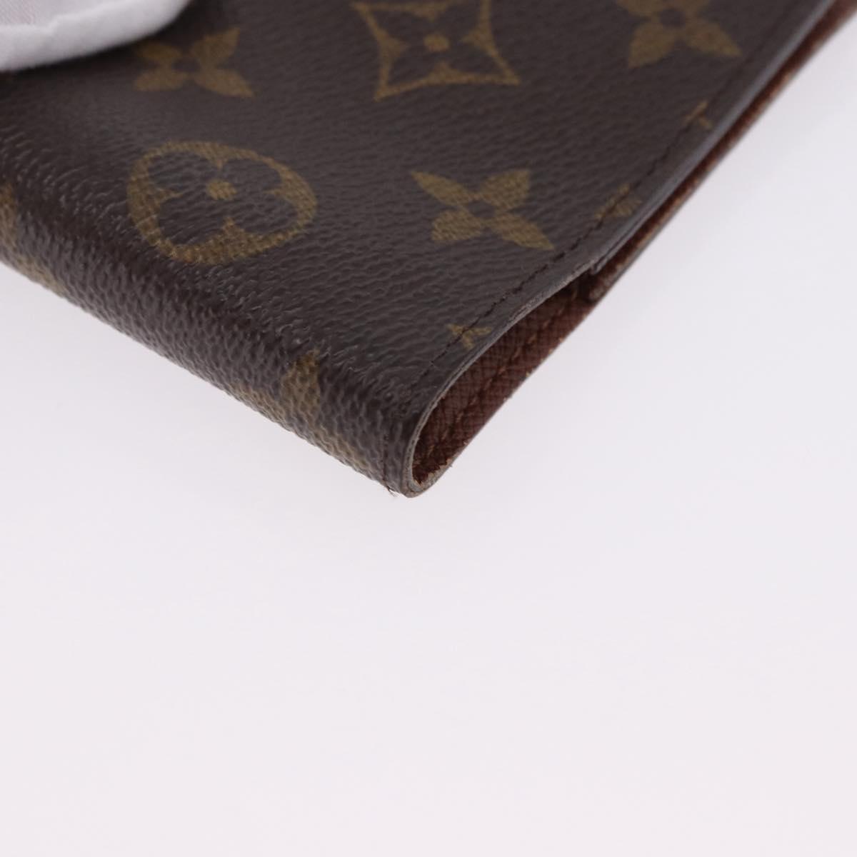 LOUIS VUITTON Monogram Agenda PM Day Planner Cover R20005 LV Auth BA14533