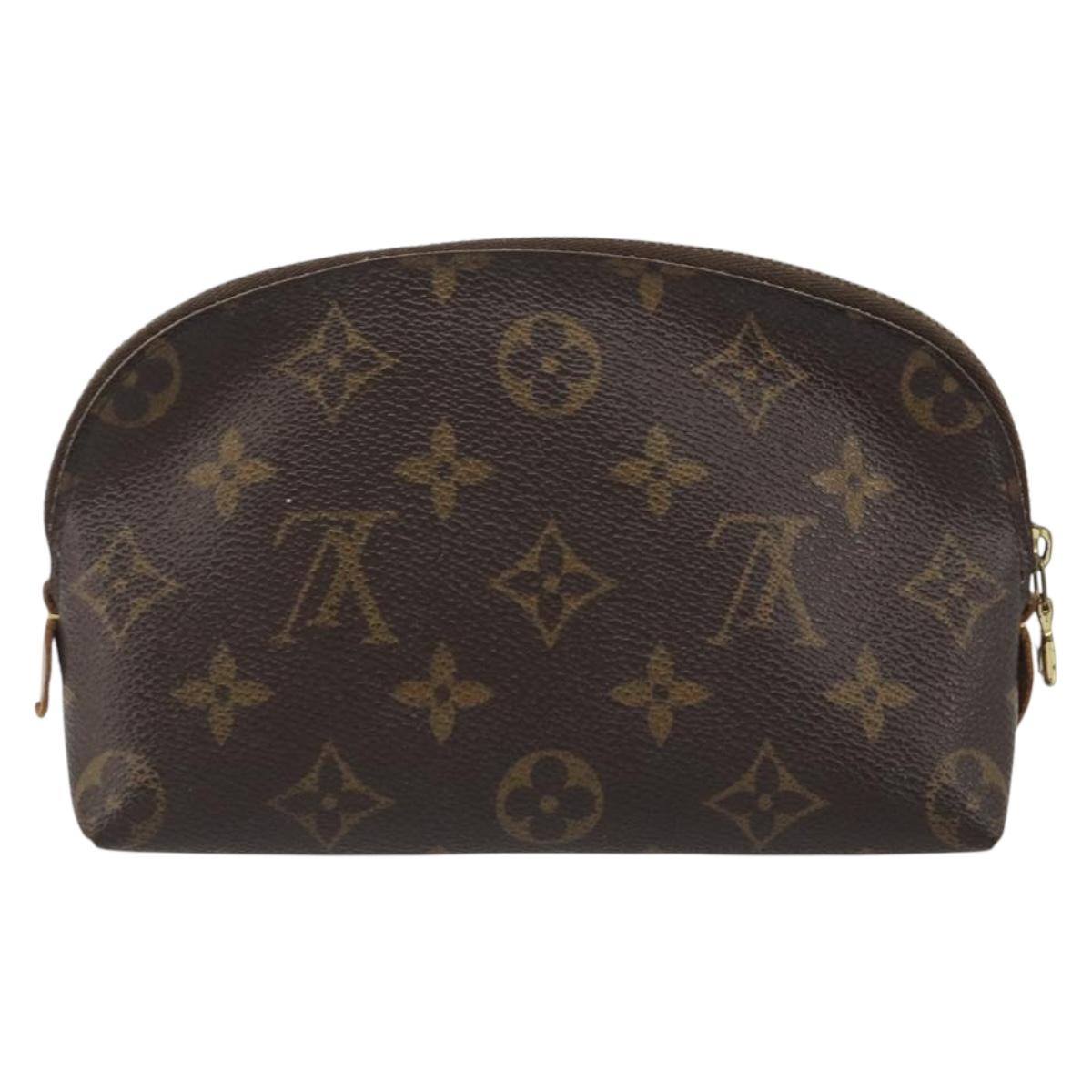 LOUIS VUITTON Monogram Pochette Cosmetic PM Pouch M43998 LV Auth BA14535