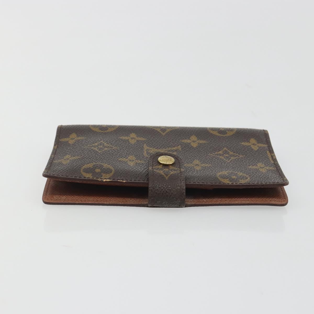 LOUIS VUITTON Monogram Agenda PM Day Planner Cover R20005 LV Auth BA14537