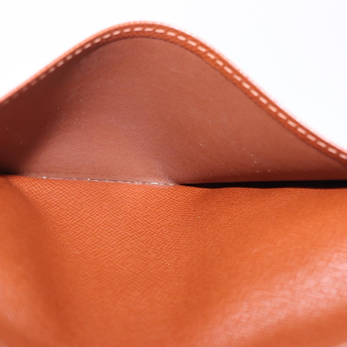 LOUIS VUITTON Monogram Agenda Poche Note Cover R20503 LV Auth BA14538