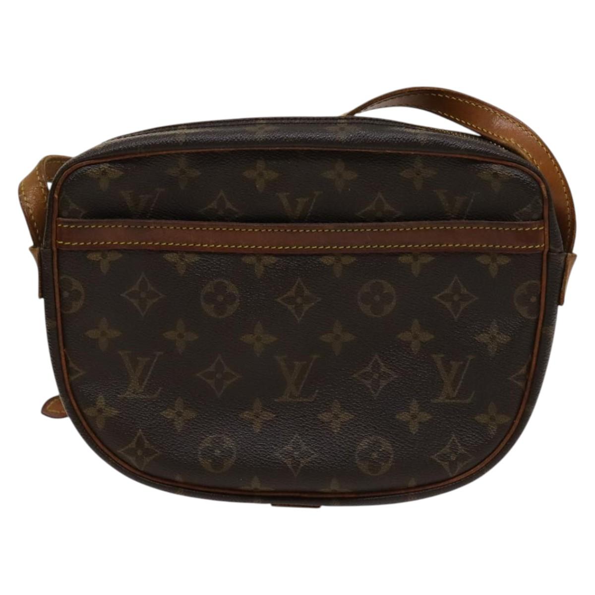 LOUIS VUITTON Monogram Jeune Fille MM Shoulder Bag M51226 LV Auth BA1454