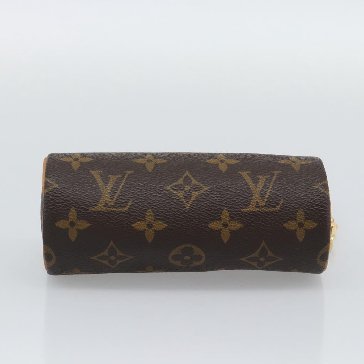LOUIS VUITTON Monogram Papillon Pouch LV Auth BA14546