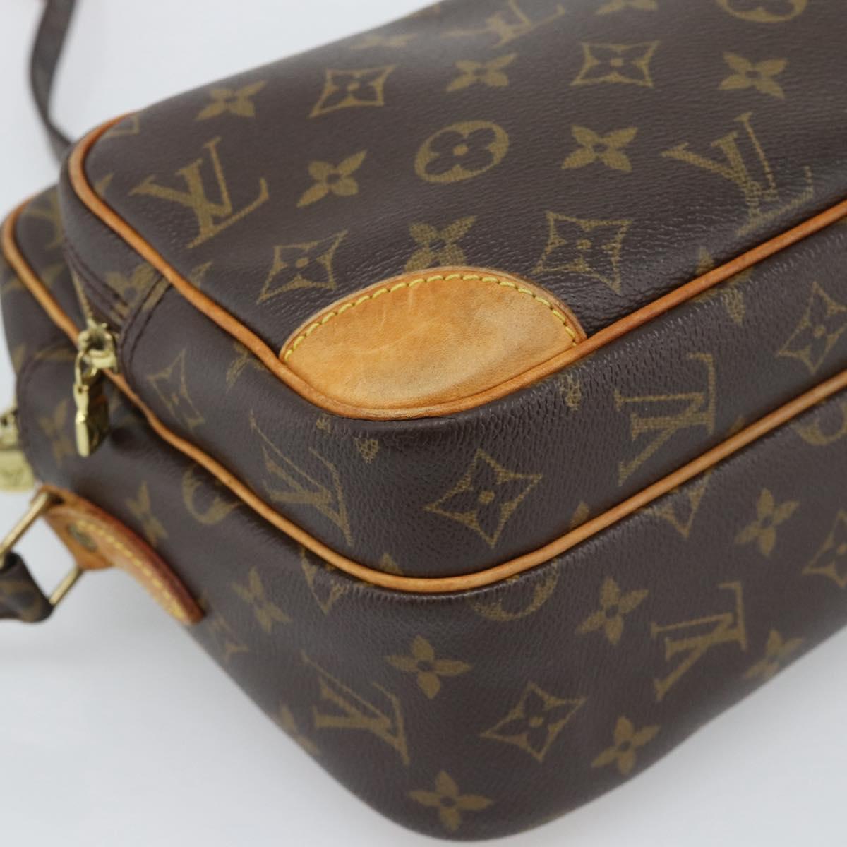 LOUIS VUITTON Monogram Nile Shoulder Bag M45244 LV Auth BA14547