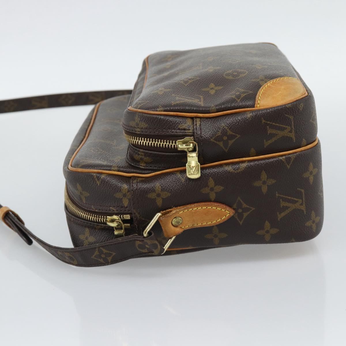 LOUIS VUITTON Monogram Nile Shoulder Bag M45244 LV Auth BA14547