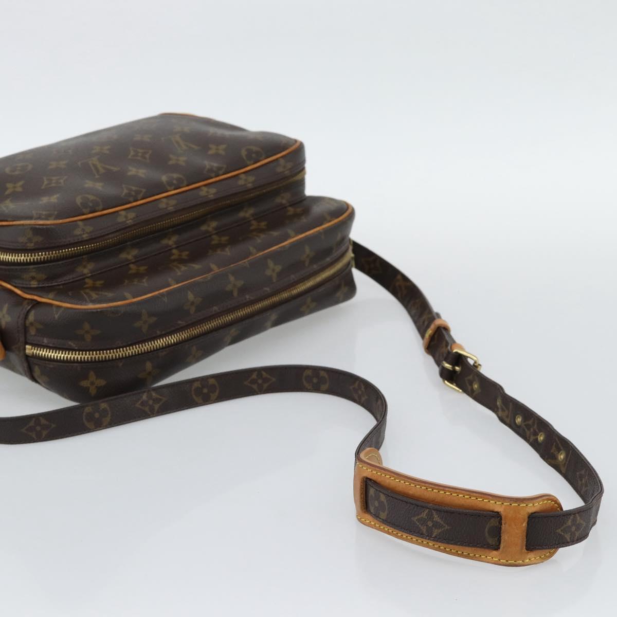 LOUIS VUITTON Monogram Nile Shoulder Bag M45244 LV Auth BA14547