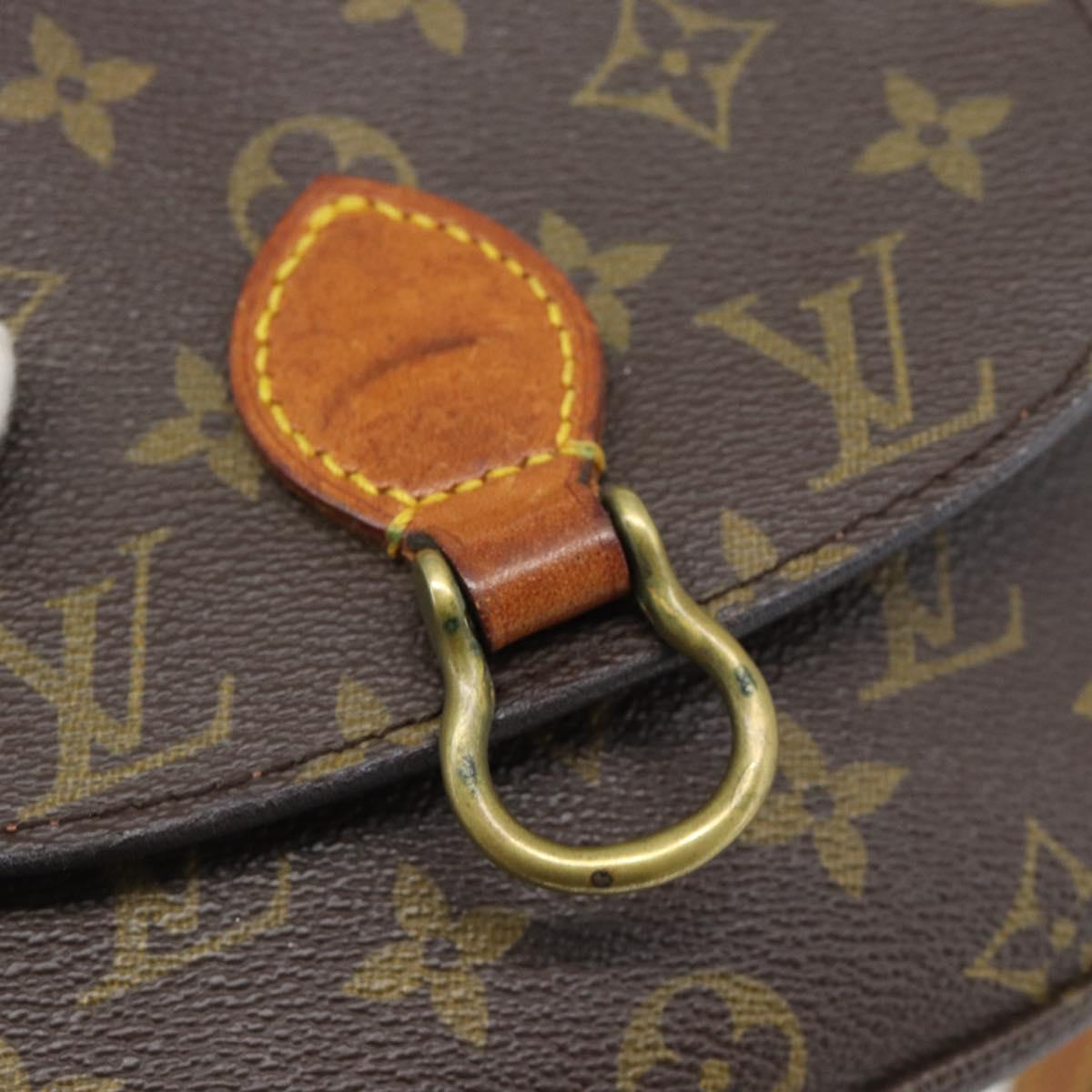LOUIS VUITTON Monogram Saint Cloud PM Shoulder Bag M51244 LV Auth BA14548