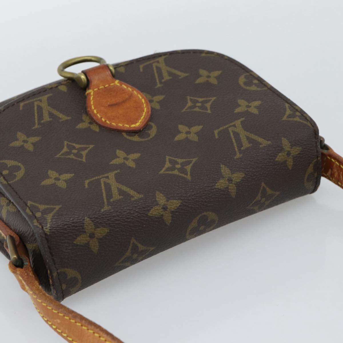 LOUIS VUITTON Monogram Saint Cloud PM Shoulder Bag M51244 LV Auth BA14548