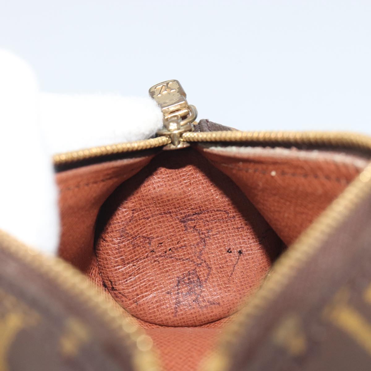 LOUIS VUITTON Monogram Papillon Pouch LV Auth BA14554