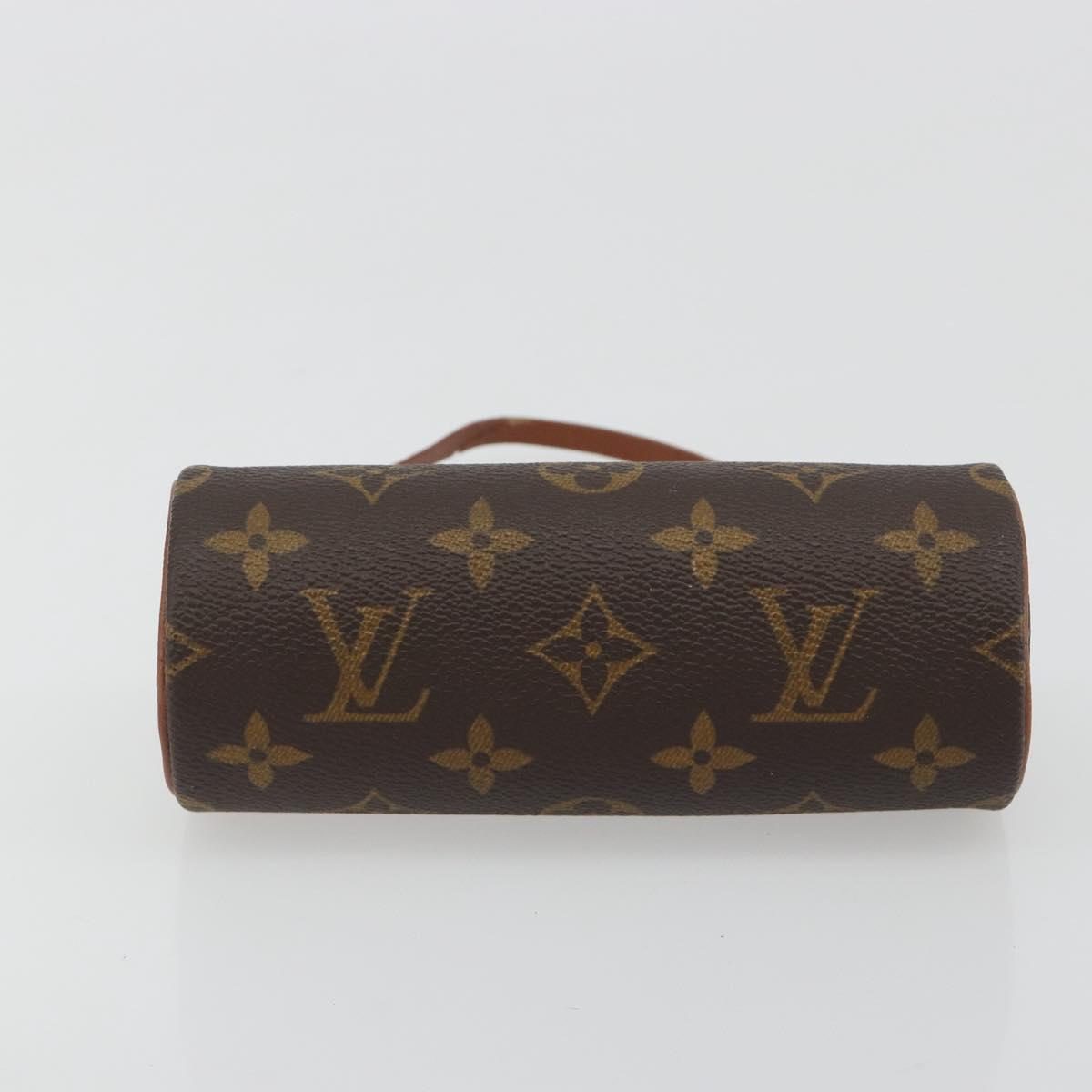 LOUIS VUITTON Monogram Papillon Pouch Pouch LV Auth BA14557A