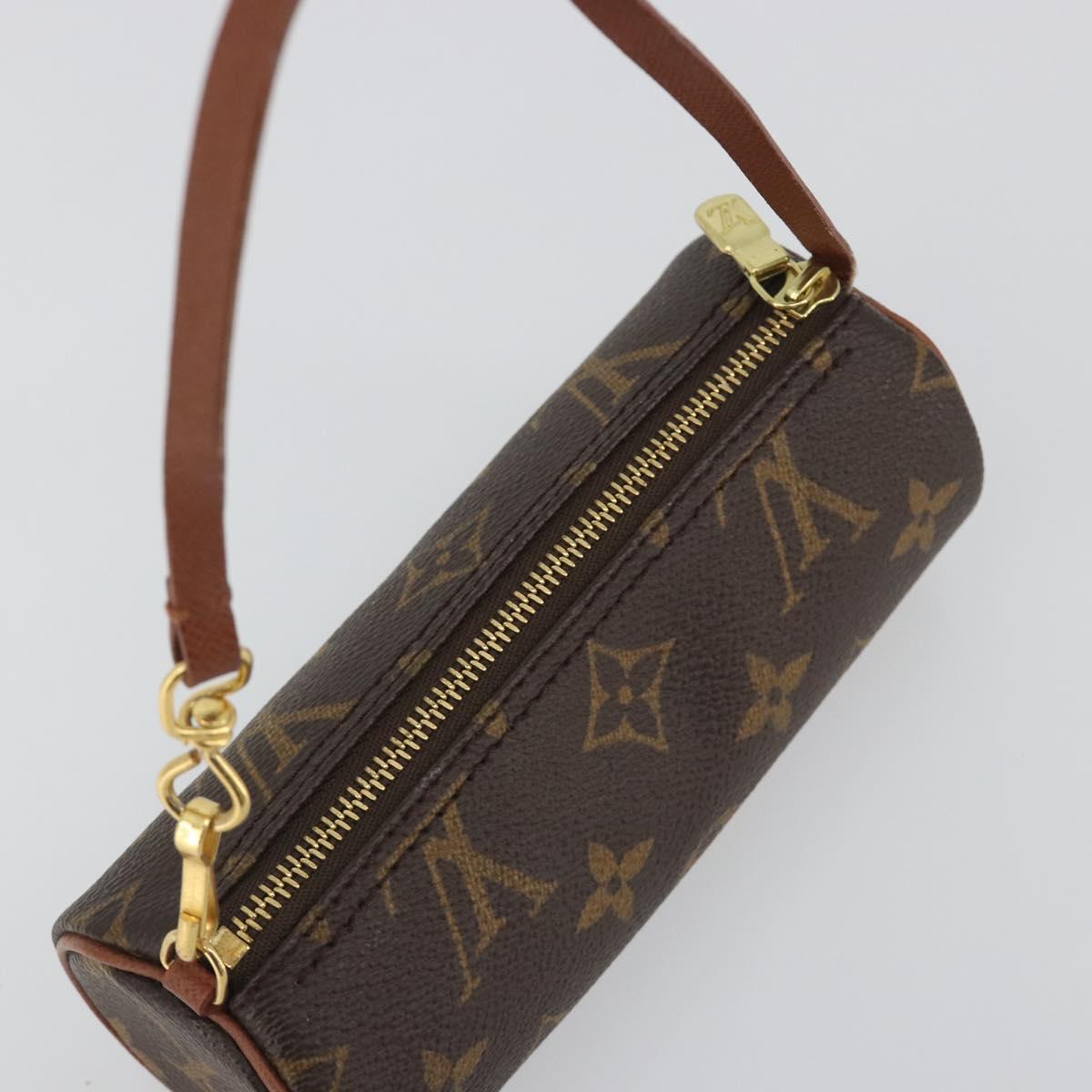 LOUIS VUITTON Monogram Papillon Pouch Pouch LV Auth BA14557A